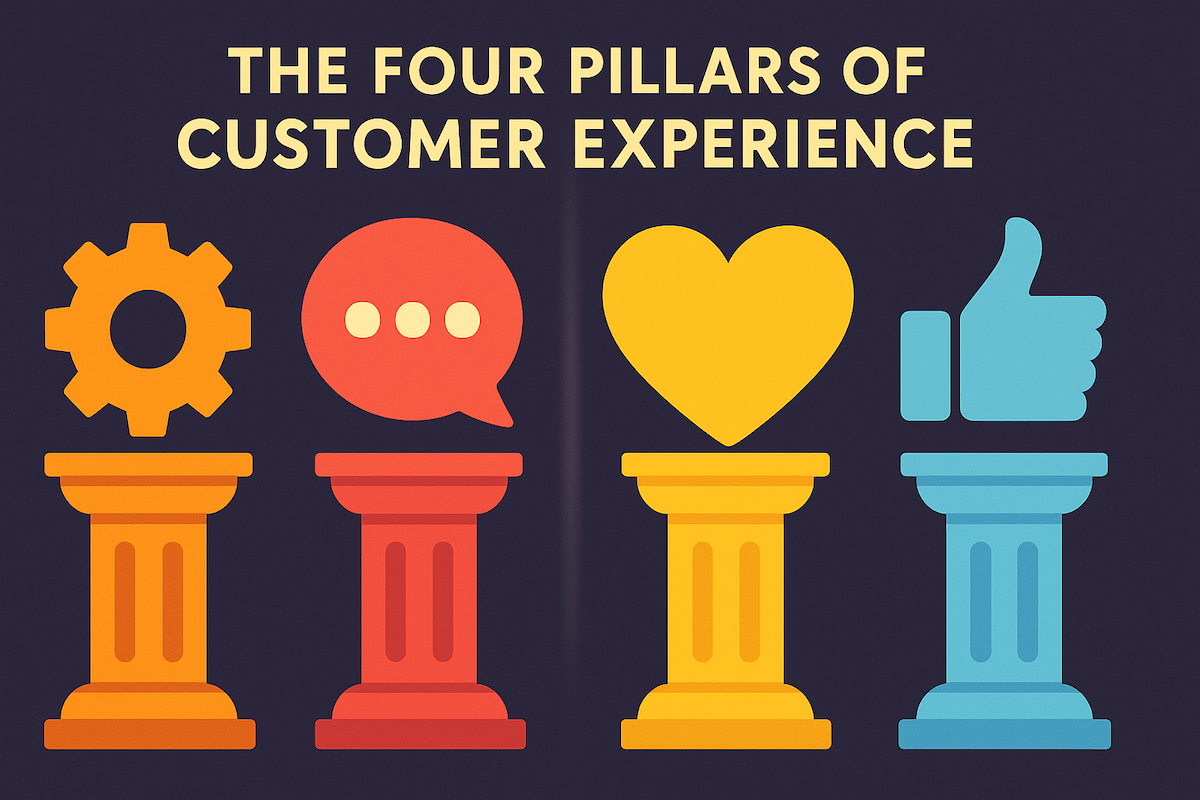 The Four Pillars of Customer Experience | Olive Droppings