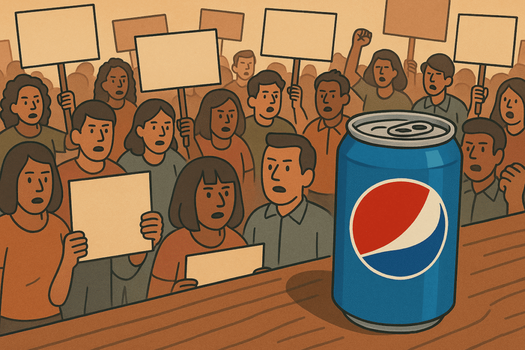 pepsi protest