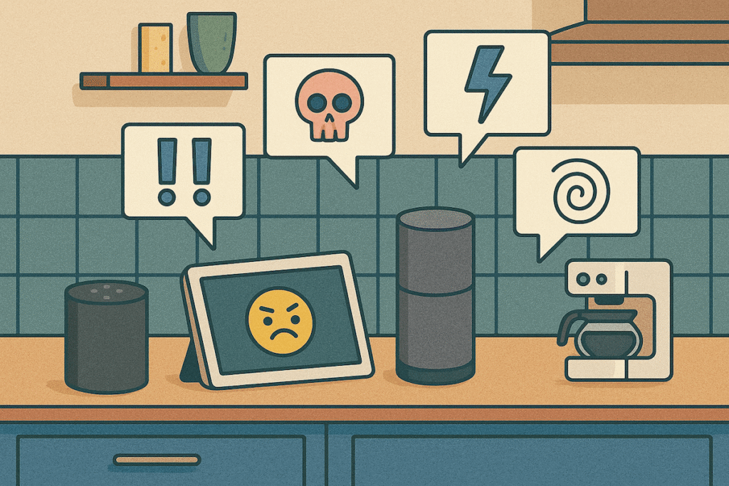 angry smart home devices