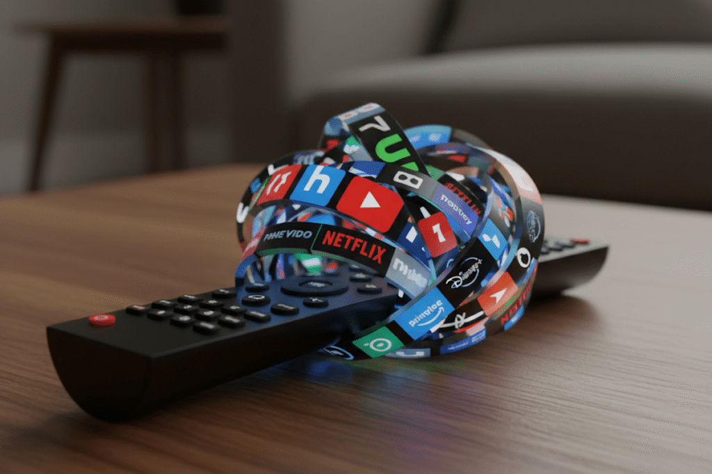 remote with streaming services